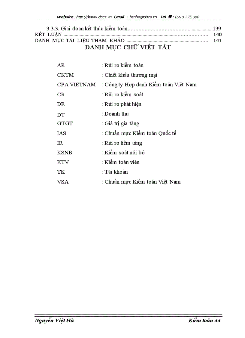 image for page Hoàn thiện kiểm toán khoản mục doanh thu trong kiểm toán Báo cáo tài chính do Công ty Hợp danh Kiểm toán Việt Nam thực hiện
