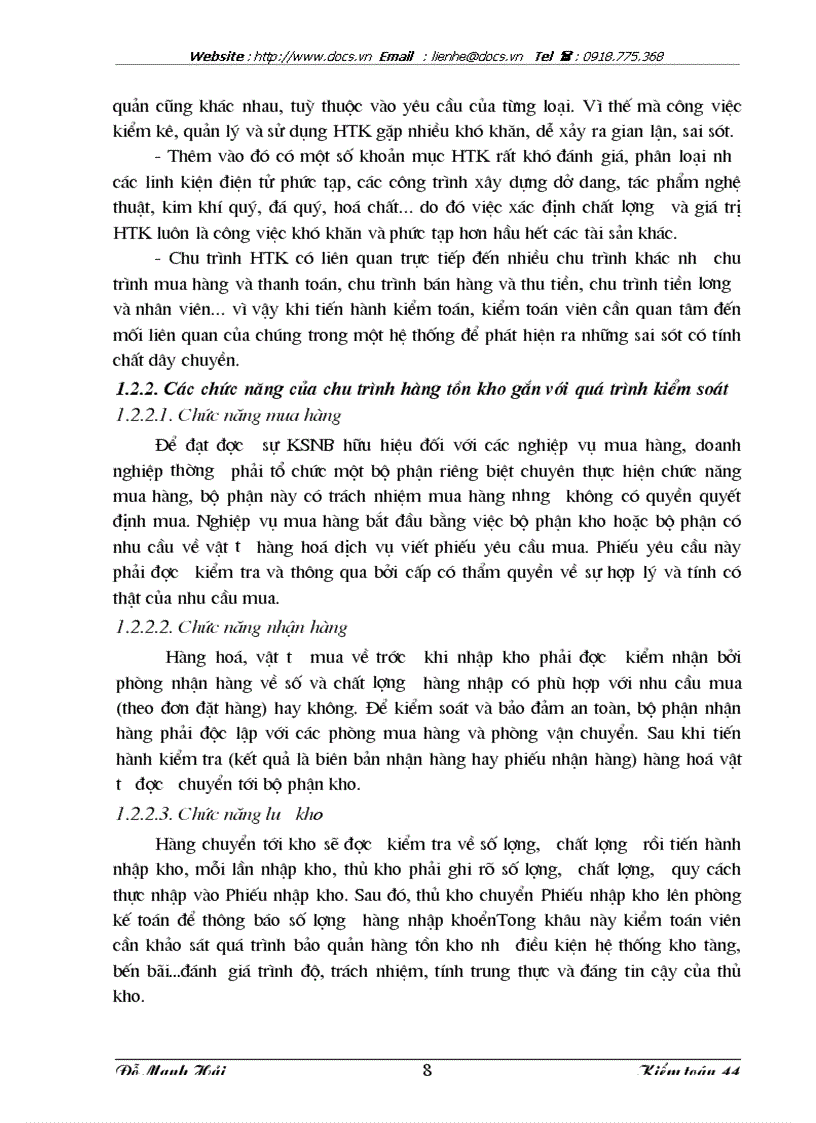 image for page Kiểm toán chu trình hàng tồn kho trong kiểm toán báo cáo tài chính do Công ty dịch vụ tư vấn tài chính kế toán và kiểm toán AASC thực hiện