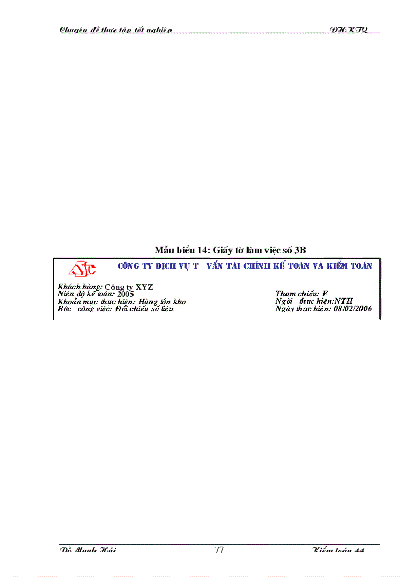 image for page Kiểm toán chu trình hàng tồn kho trong kiểm toán báo cáo tài chính do Công ty dịch vụ tư vấn tài chính kế toán và kiểm toán AASC thực hiện