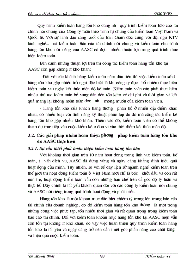 image for page Kiểm toán chu trình hàng tồn kho trong kiểm toán báo cáo tài chính do Công ty dịch vụ tư vấn tài chính kế toán và kiểm toán AASC thực hiện