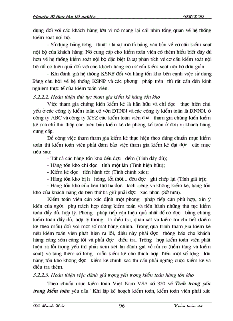 image for page Kiểm toán chu trình hàng tồn kho trong kiểm toán báo cáo tài chính do Công ty dịch vụ tư vấn tài chính kế toán và kiểm toán AASC thực hiện