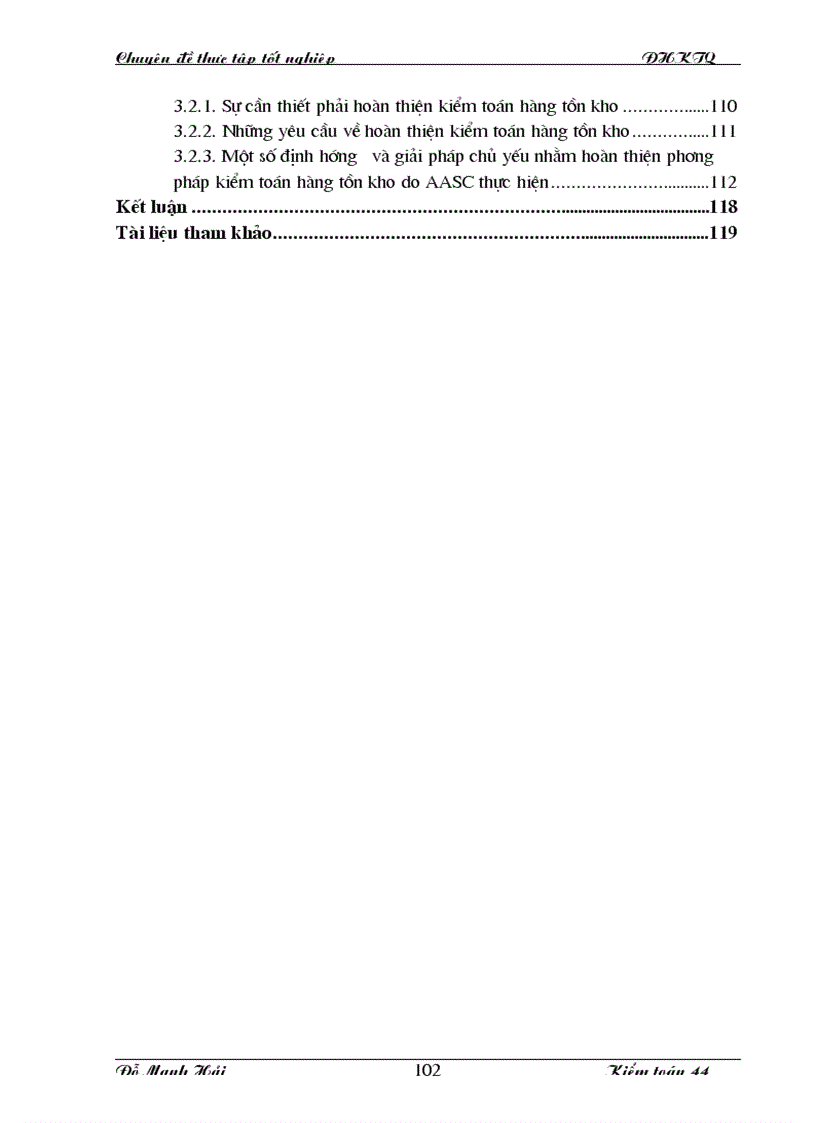 image for page Kiểm toán chu trình hàng tồn kho trong kiểm toán báo cáo tài chính do Công ty dịch vụ tư vấn tài chính kế toán và kiểm toán AASC thực hiện