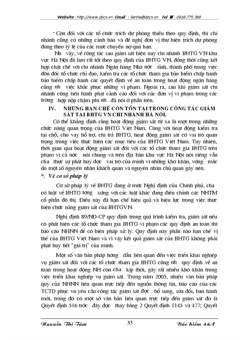 image for page Phương hướng hoàn thiện công tác giám sát từ xa của BHTG VN chi nhánh khu vực Hà Nội