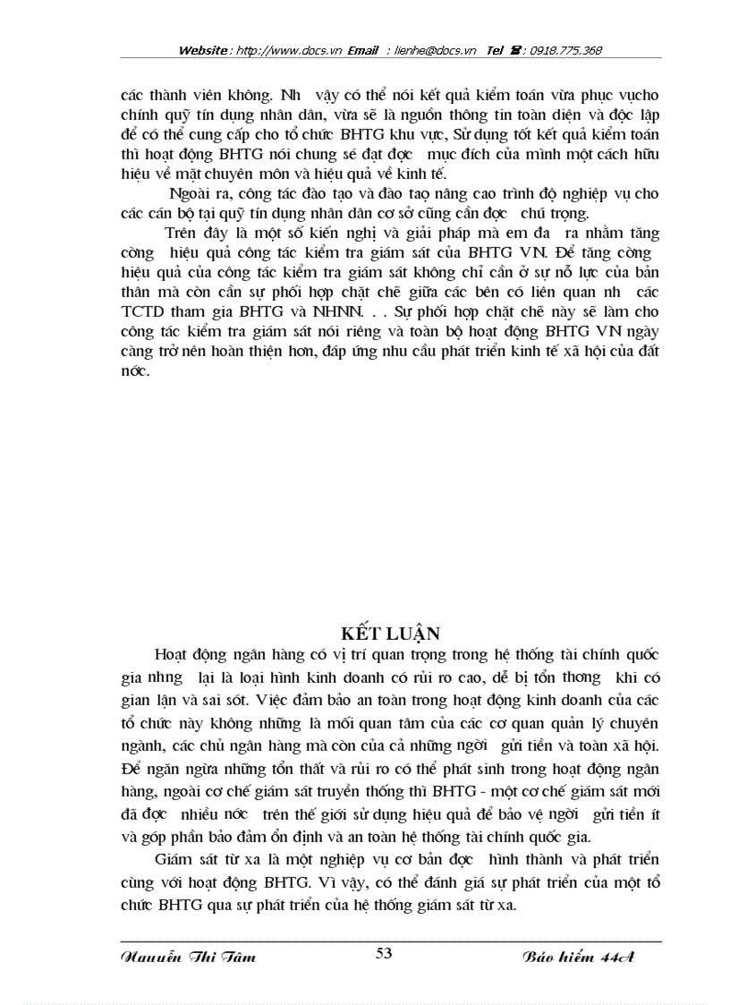 image for page Phương hướng hoàn thiện công tác giám sát từ xa của BHTG VN chi nhánh khu vực Hà Nội