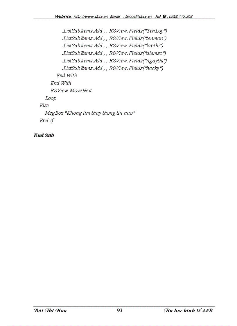 image for page Xây dựng hệ thống quản lý điểm thi tại khoa Tin học kinh tế trường Đại học kinh tế quốc dân