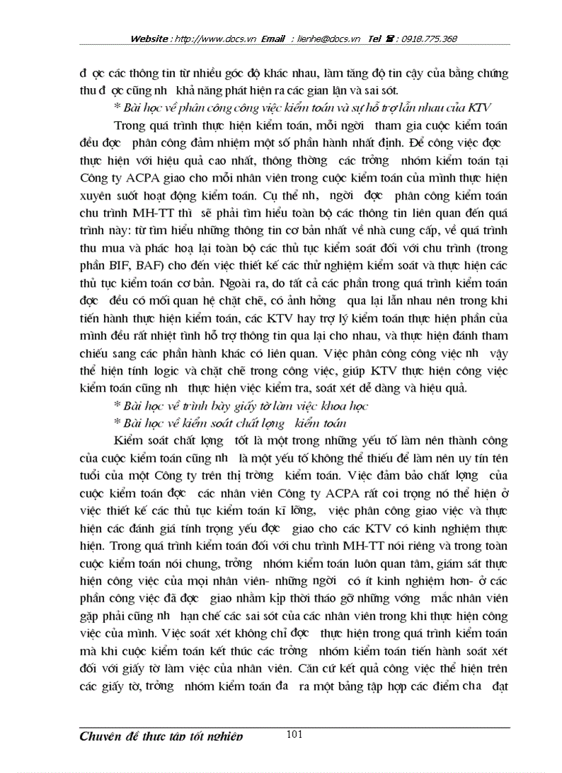 image for page Hoàn thiện kiểm toán chu trình mua hàng và thanh toán trong kiểm toán báo cáo tài chính do công ty TNHH Kiểm toán và Tư vấn ACPA thực hiện