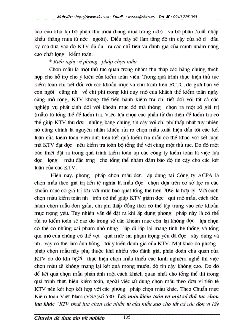 image for page Hoàn thiện kiểm toán chu trình mua hàng và thanh toán trong kiểm toán báo cáo tài chính do công ty TNHH Kiểm toán và Tư vấn ACPA thực hiện