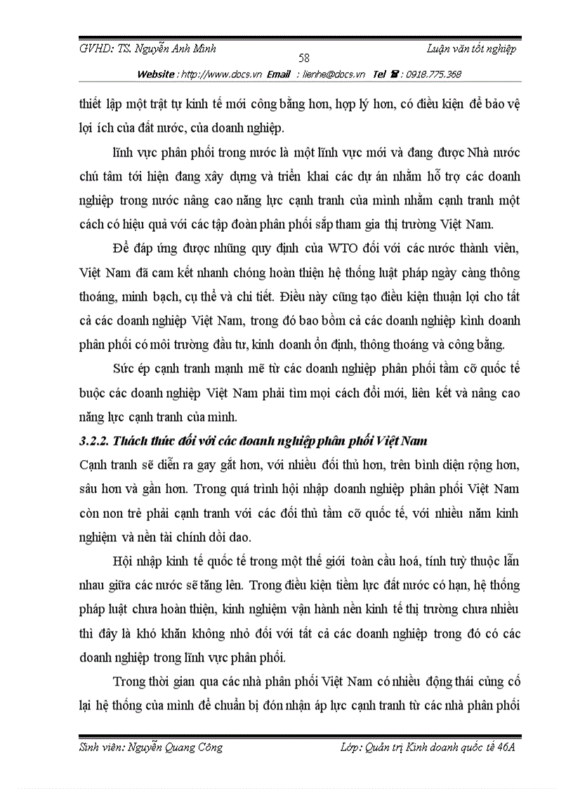 image for page Nâng cao năng lực cạnh tranh của trung tâm phân thối thời trang Winny trong điều kiện Việt Nam là thành viên của WTO