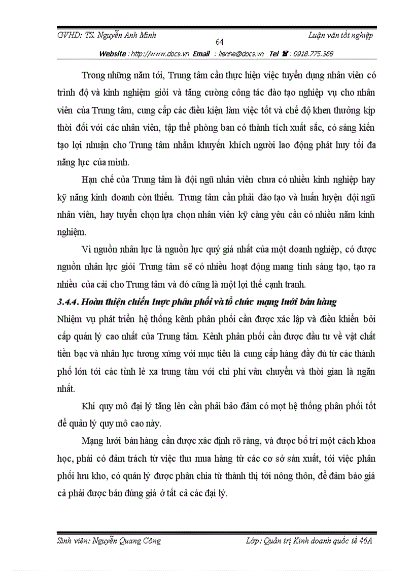 image for page Nâng cao năng lực cạnh tranh của trung tâm phân thối thời trang Winny trong điều kiện Việt Nam là thành viên của WTO