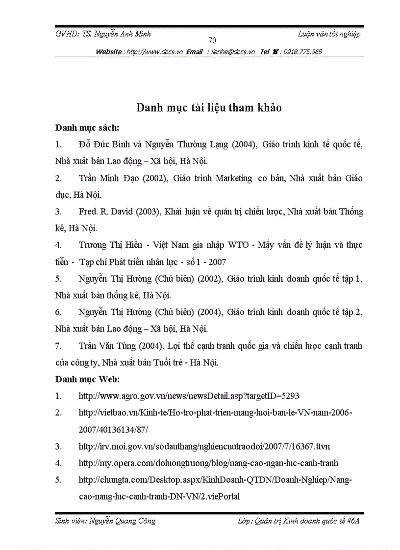 image for page Nâng cao năng lực cạnh tranh của trung tâm phân thối thời trang Winny trong điều kiện Việt Nam là thành viên của WTO