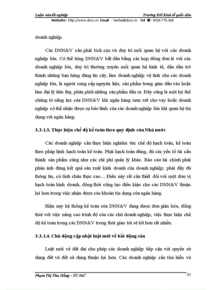 image for page Giải pháp mở rộng tín dụng đối với các doanh nghiệp nhỏ và vừa tại Sở giao dịch Ngân hàng nông nghiệp và phát triển nông thôn Việt Nam