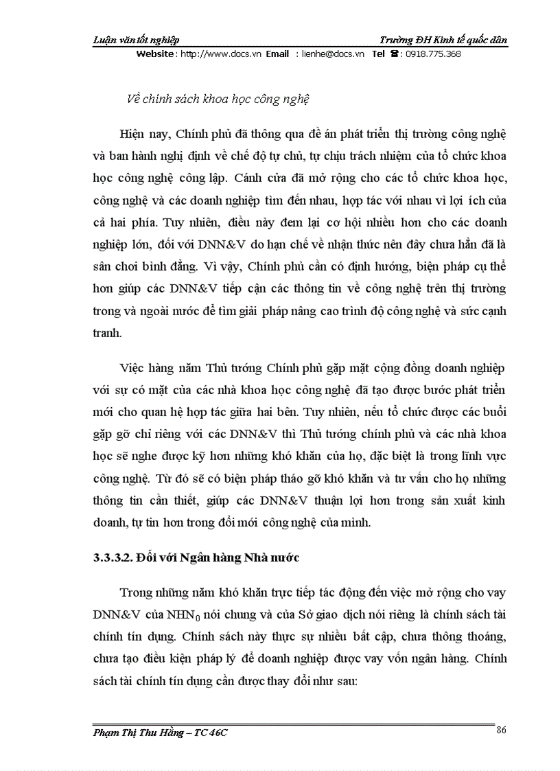 image for page Giải pháp mở rộng tín dụng đối với các doanh nghiệp nhỏ và vừa tại Sở giao dịch Ngân hàng nông nghiệp và phát triển nông thôn Việt Nam