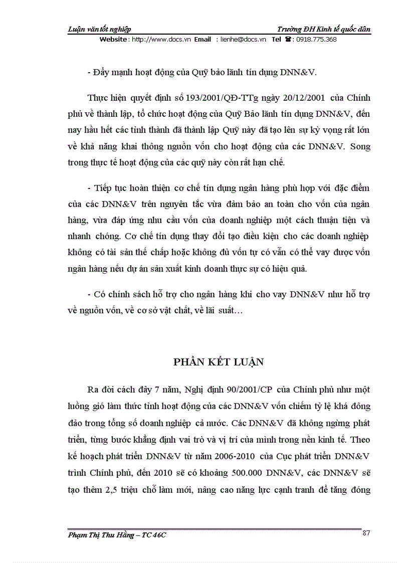 image for page Giải pháp mở rộng tín dụng đối với các doanh nghiệp nhỏ và vừa tại Sở giao dịch Ngân hàng nông nghiệp và phát triển nông thôn Việt Nam