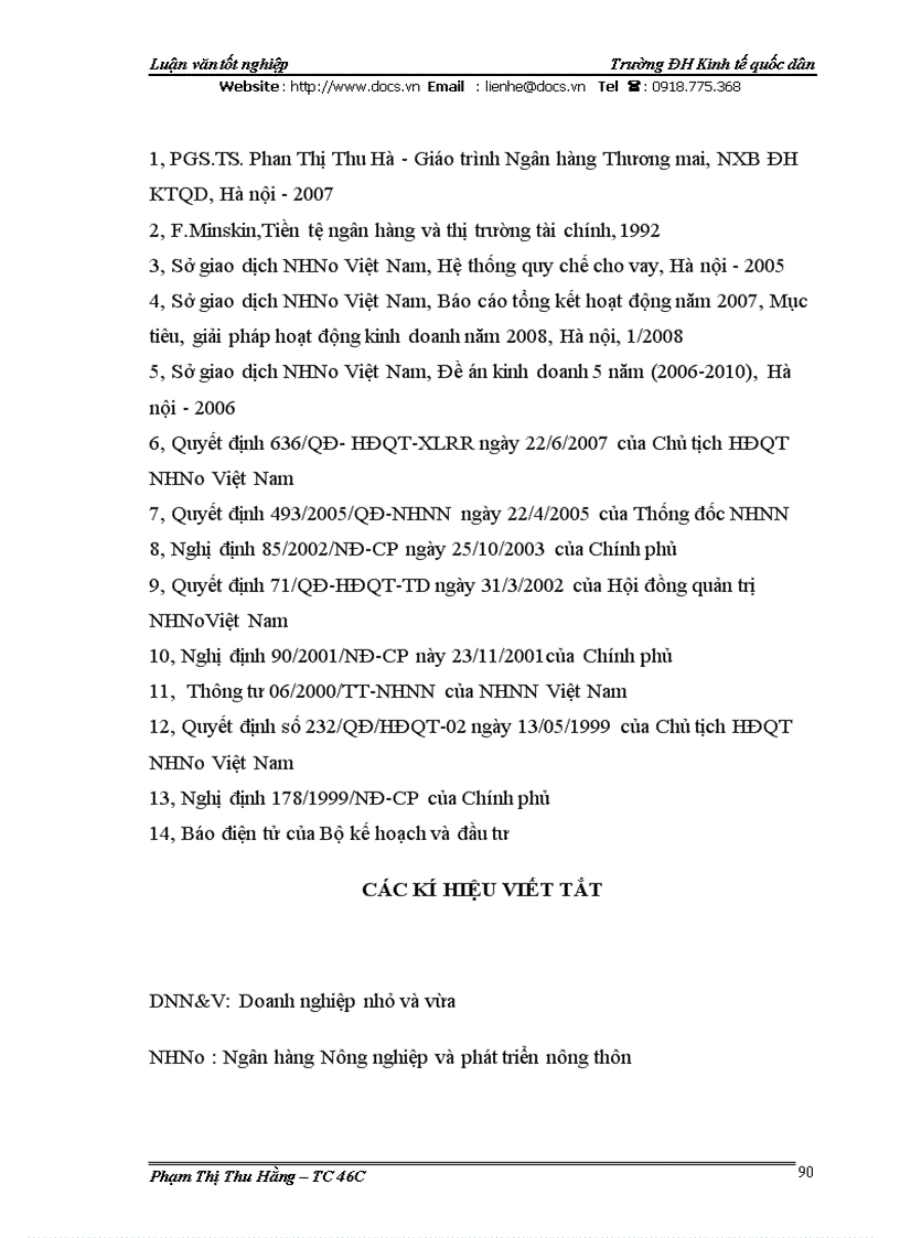 image for page Giải pháp mở rộng tín dụng đối với các doanh nghiệp nhỏ và vừa tại Sở giao dịch Ngân hàng nông nghiệp và phát triển nông thôn Việt Nam