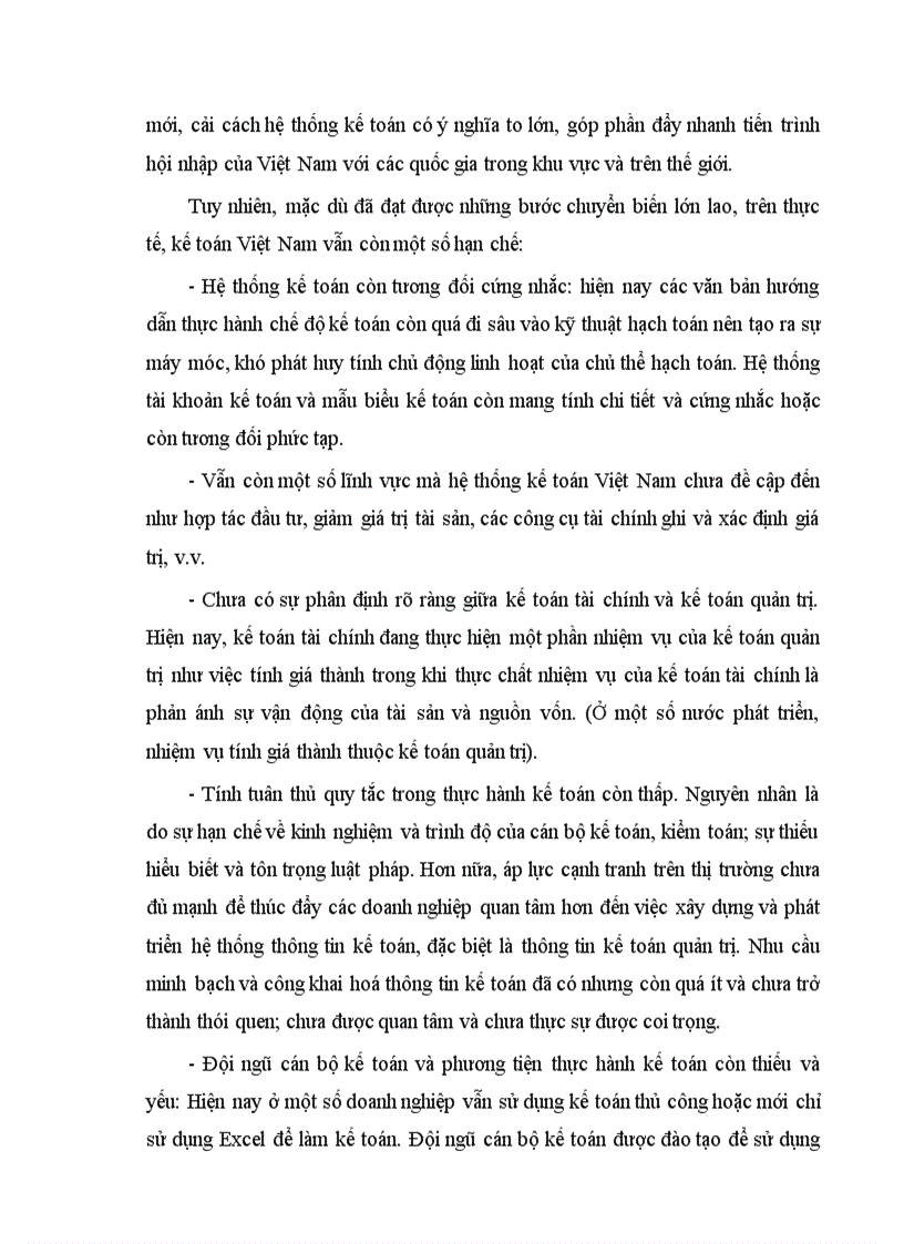 image for page Sự phát triển của kế toán thế giới và kế toán Việt Nam Các vấn đề đặt ra với kế toán Việt Nam trong xu thế toàn cầu hoá và hội nhập kinh tế quốc tế