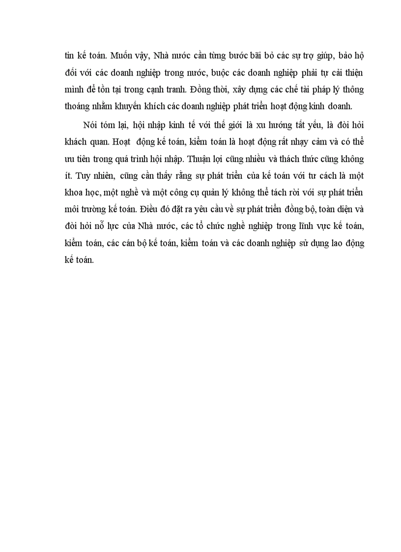 image for page Sự phát triển của kế toán thế giới và kế toán Việt Nam Các vấn đề đặt ra với kế toán Việt Nam trong xu thế toàn cầu hoá và hội nhập kinh tế quốc tế