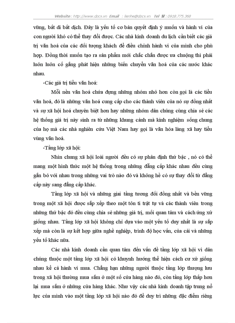 image for page Đặc điểm tâm lý khách du lịch Trung Quốc và các biện pháp Marketing Mix nhằm tăng khả năng thu hút khách du lịch Trung Quốc