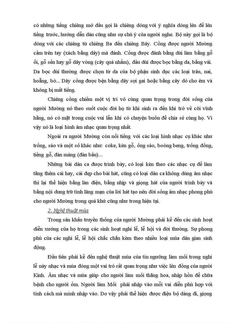 image for page Tiềm năng văn hoá Mường với việc phát triển du lịch của tỉnh Hoà Bình