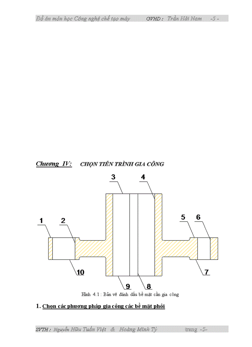 Thiết kế qui trình công nghệ gia công chi tiết dạng càng