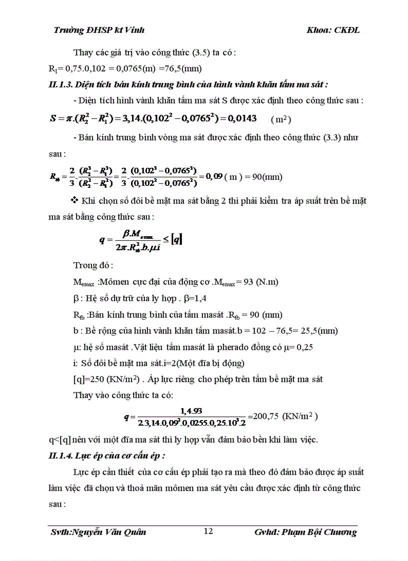 image for page Tính toán thiết kế ly hợp