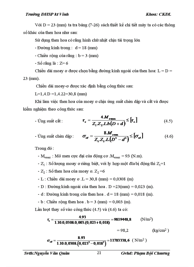 image for page Tính toán thiết kế ly hợp