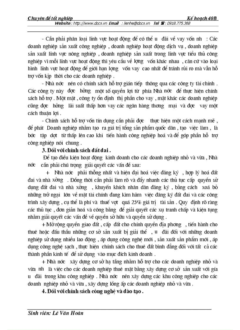 image for page Hoàn thiện một số chính sách kinh tế phát triển Doanh nghiệp nhỏ và vừa ở Việt Nam trong giai đoạn công nghiệp hoá hiện đại hoá đất nước