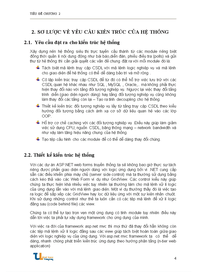 image for page Tìm hiểu ASP NET MVC và xây dựng siêu thị trực tuyến VỚI ASP NET MVC