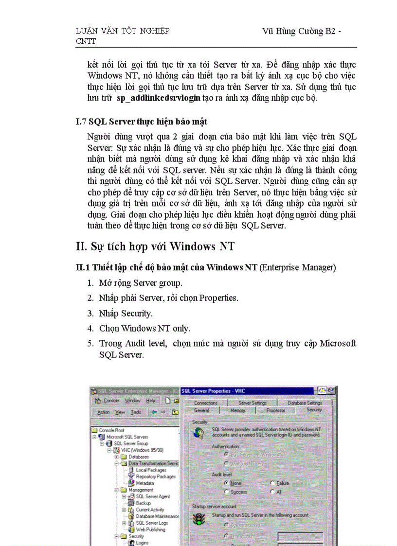 image for page Tìm hiểu khai thác SQL Server