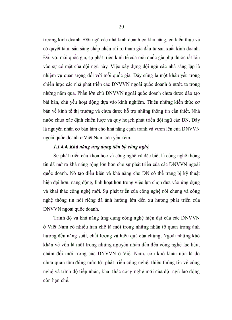 image for page Quá trình phát triển DN vừa và nhỏ ngoài quốc doanh ở tỉnh Bắc Ninh giai đoạn từ 1997 2003 Thực trạng kinh nghiệm và giải pháp