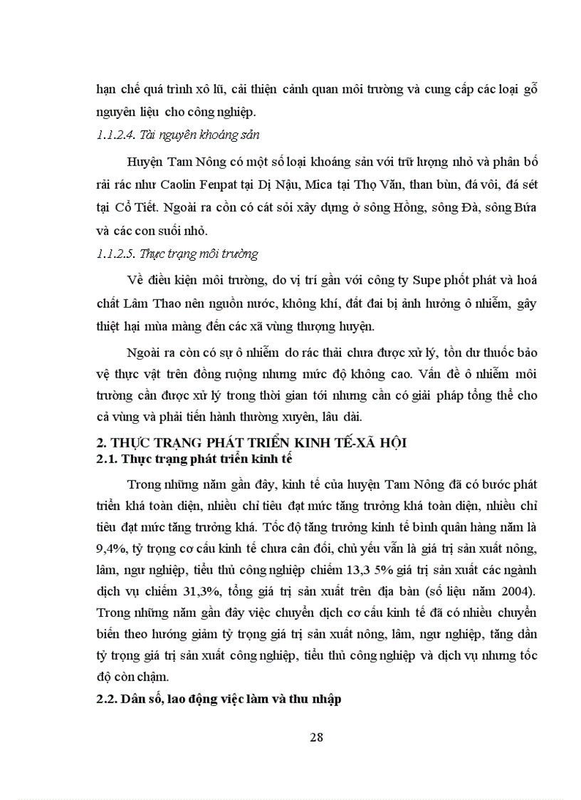 image for page Xây dựng cơ sở dữ liệu tài nguyên đất phục vụ công tác quản lý đất đai huyện Tam Nông tỉnh Phú Thọ