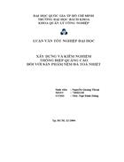 Xây dựng và kiểm nghiệm thông điệp quảng cáo đối với sản phẩm nệm đá toả nhiệt