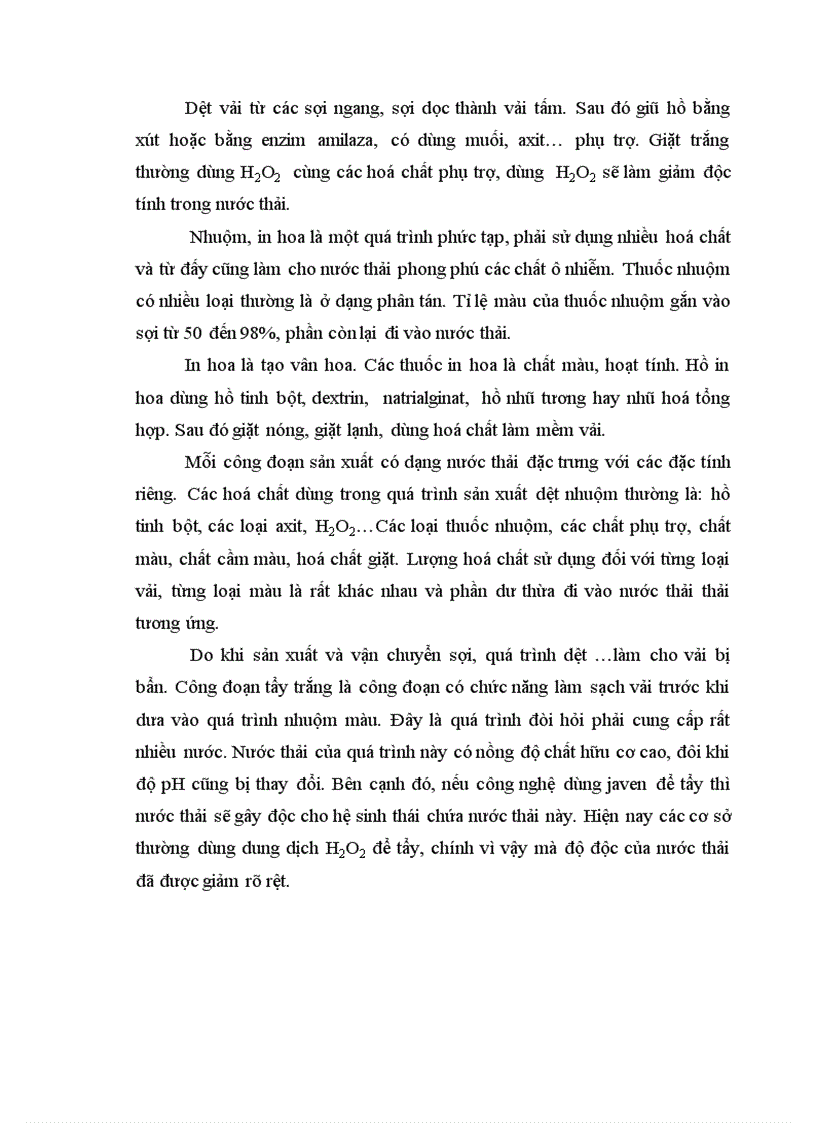 image for page Nghiên cứu hệ thống xử lý nước thải dệt nhuộm thôn ỷ lan xã dương nội huyện hoài đức tỉnh hà tây