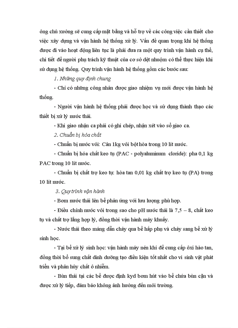 image for page Nghiên cứu hệ thống xử lý nước thải dệt nhuộm thôn ỷ lan xã dương nội huyện hoài đức tỉnh hà tây