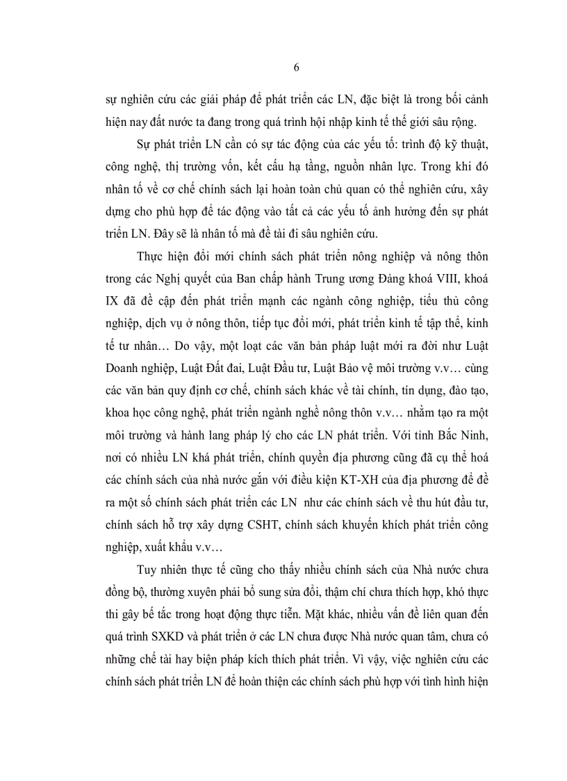 image for page Quá trình hoàn thiện các chính sách thúc đẩy phát triển làng nghề ở tỉnh Bắc Ninh giai đoạn từ 1997 đến 2003 Thực trạng kinh nghiêm và giải pháp