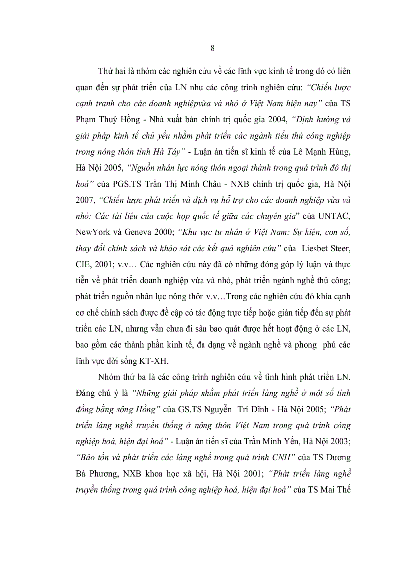 image for page Quá trình hoàn thiện các chính sách thúc đẩy phát triển làng nghề ở tỉnh Bắc Ninh giai đoạn từ 1997 đến 2003 Thực trạng kinh nghiêm và giải pháp