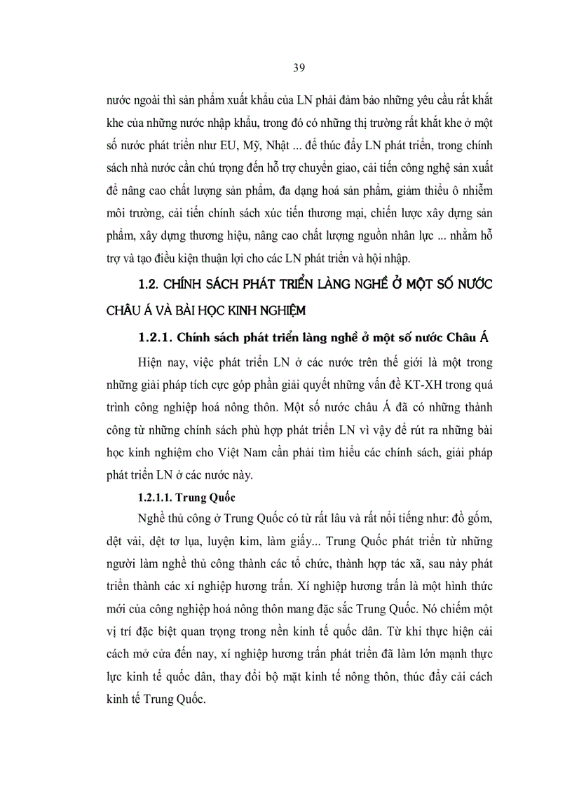 image for page Quá trình hoàn thiện các chính sách thúc đẩy phát triển làng nghề ở tỉnh Bắc Ninh giai đoạn từ 1997 đến 2003 Thực trạng kinh nghiêm và giải pháp