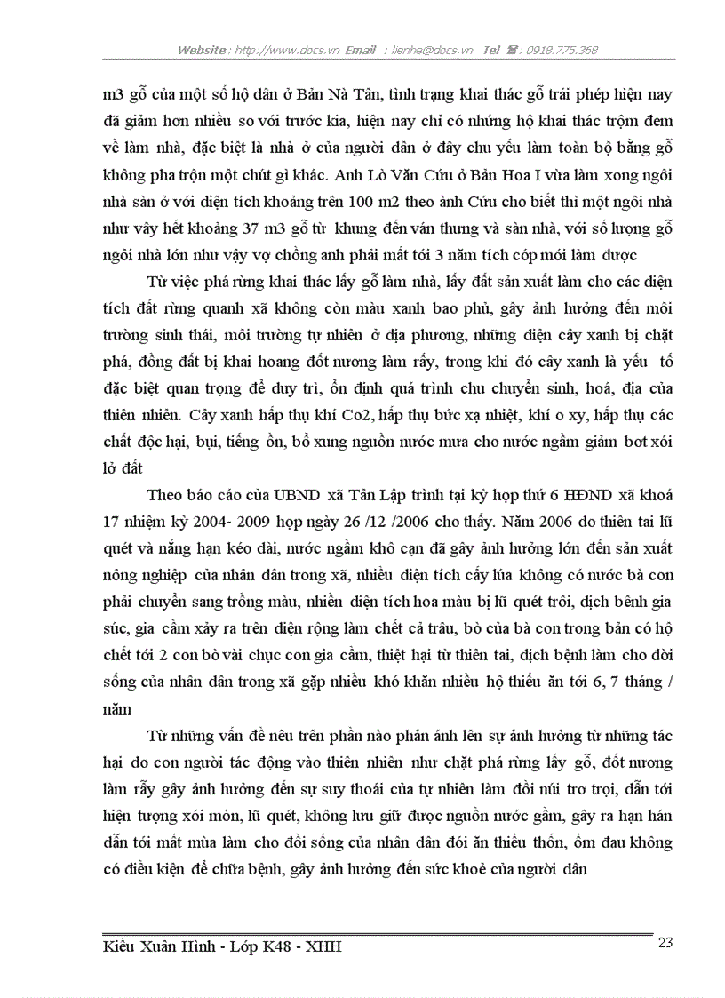 image for page Ảnh hưởng của môi trường đến sức khoẻ của người dân tân