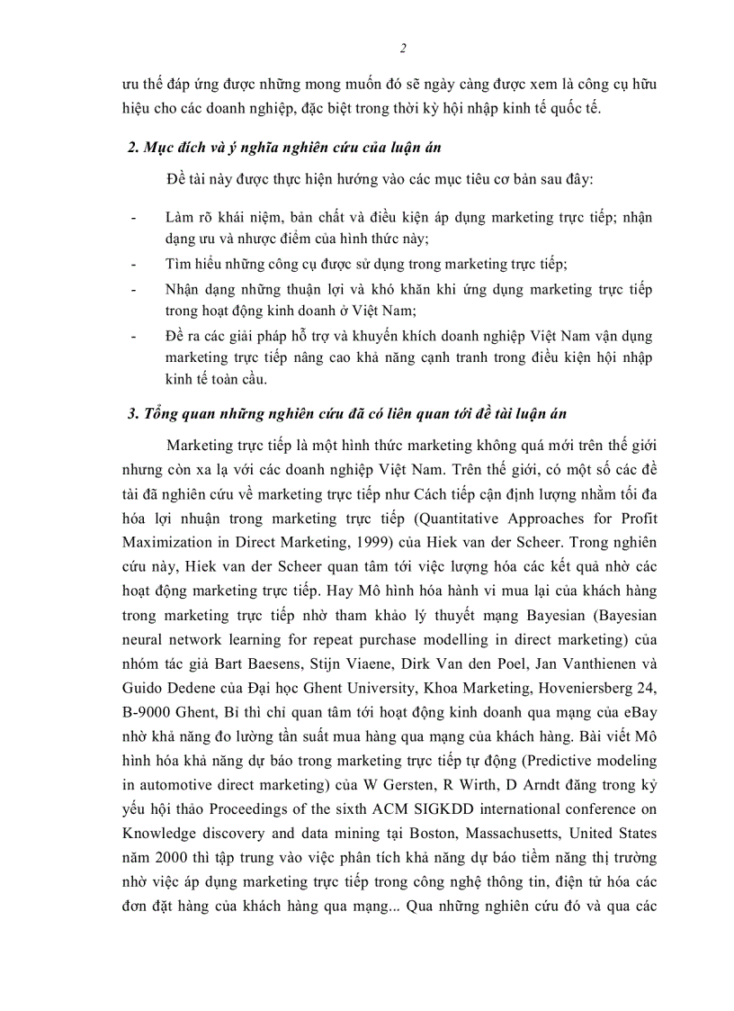 image for page Marketing trực tiếp và việc ứng dụng vào Việt Nam