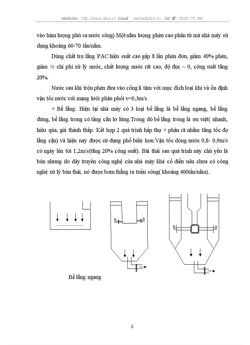 image for page Tổng quan về quy trình xử lý nước tại Nhà máy nước Cẩm Thượng Nhà máy nước Việt Hòa Nhà máy nhiệt điện Phả Lại Cảng than