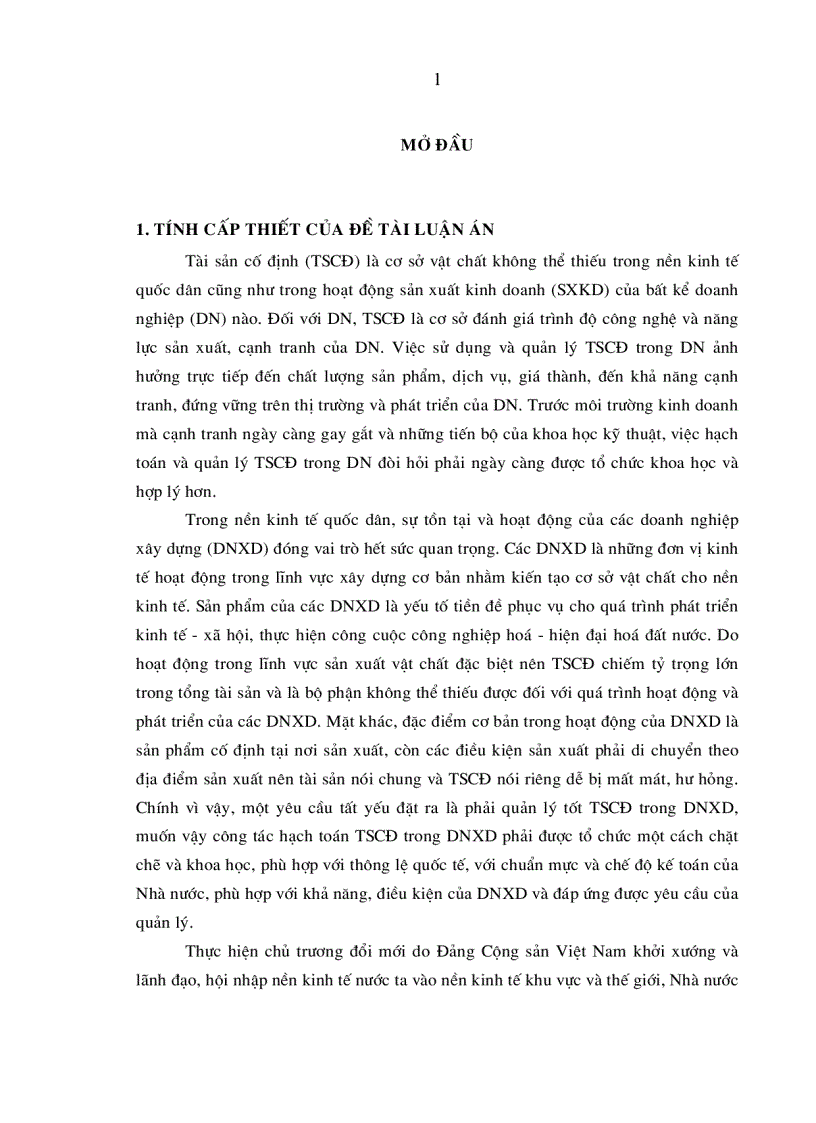 image for page Hoàn thiện hạch toán tài sản cố định nhằm tăng cường quản lý tài sản cố định trong các doanh nghiệp xây dựng Việt Nam