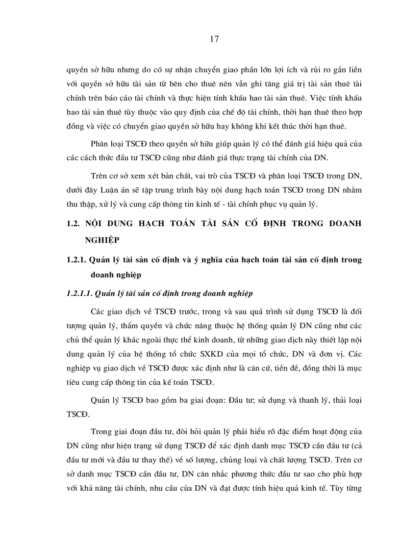 image for page Hoàn thiện hạch toán tài sản cố định nhằm tăng cường quản lý tài sản cố định trong các doanh nghiệp xây dựng Việt Nam