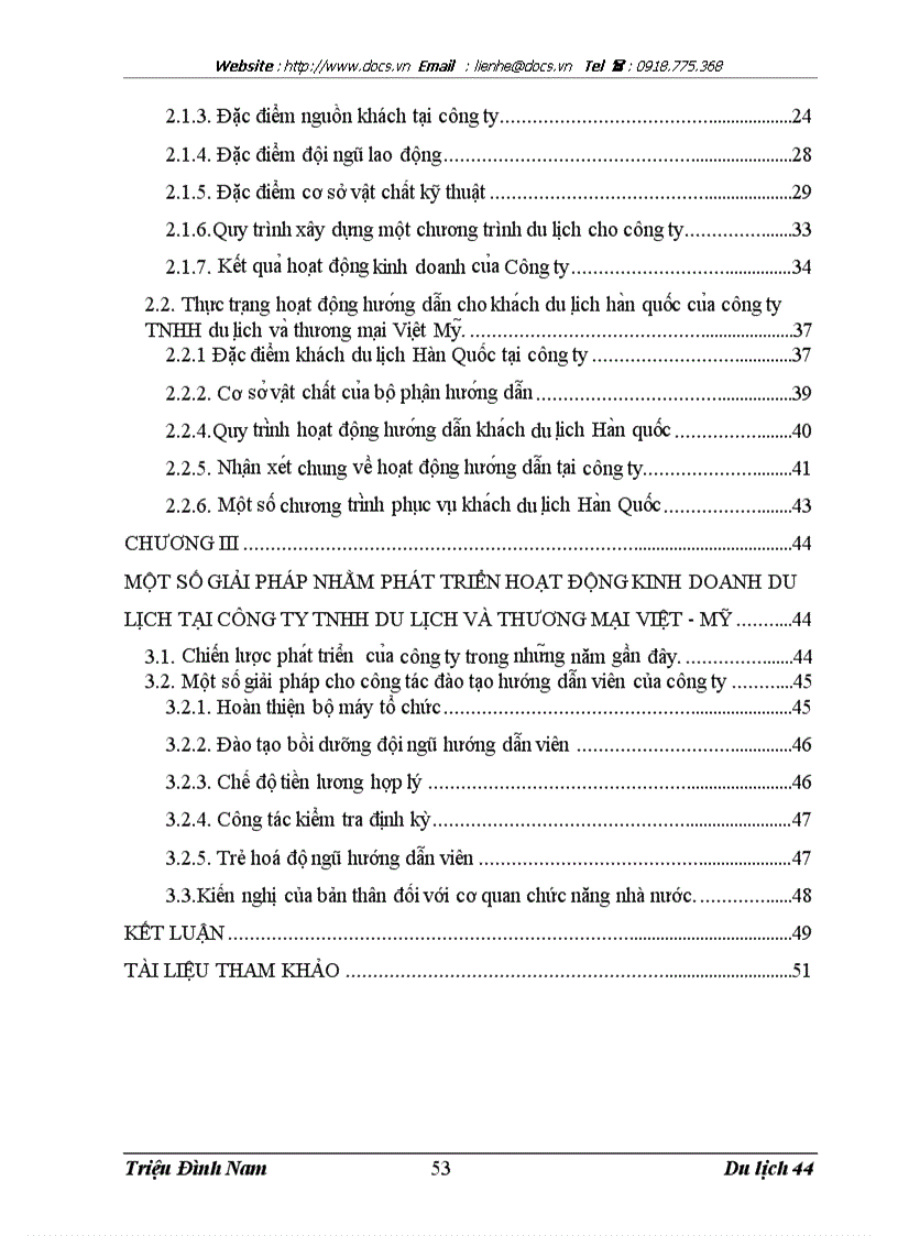 image for page Hoàn thiện hoa t đô ng hươ ng dâ n cho kha ch du li ch Ha n Quô c ta i Công ty TNHH Du li ch va Thương Ma i Viê t My