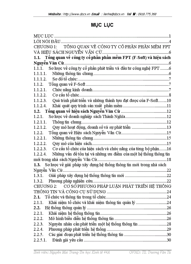 image for page Xây dựng hệ thống thông tin hỗ trợ quản lý và hoạt động tác nghiệp tại hiệu sách Nguyễn Văn Cừ