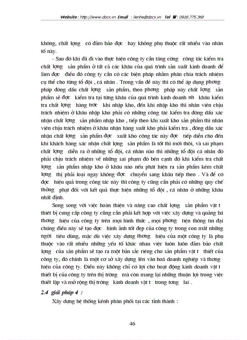 image for page Xây dựng một số giải pháp mở rộng thị trường kinh doanh vật tư thiết bị tại công ty cổ phần thương mại và vận tải Sông Đà