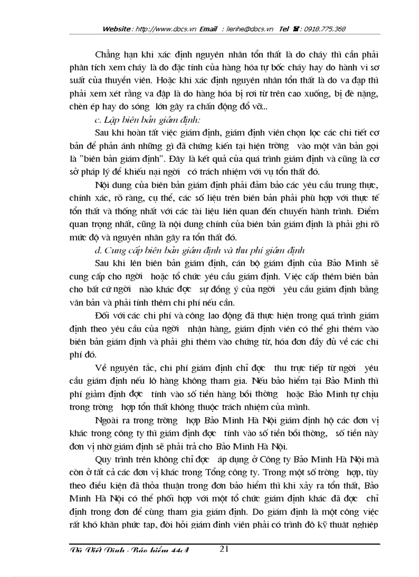 image for page Tình hình triển khai nghiệp vụ bảo hiểm hàng hóa xuất nhập khẩu vận chuyển bằng đường biển tại Công ty Bảo Minh Hà Nội trong thời gian qua