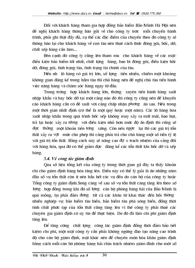 image for page Tình hình triển khai nghiệp vụ bảo hiểm hàng hóa xuất nhập khẩu vận chuyển bằng đường biển tại Công ty Bảo Minh Hà Nội trong thời gian qua