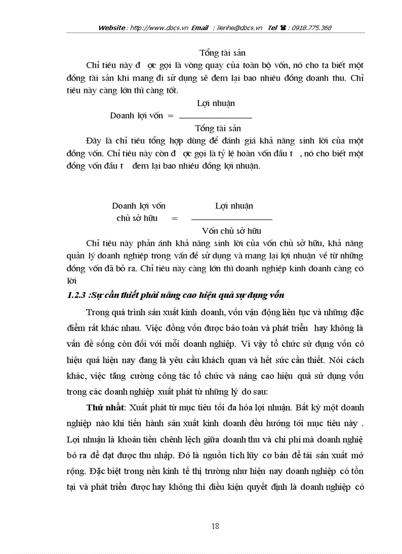 image for page Nâng cao hiệu quả sử dụng vốn tại Công ty cổ phần ô tô khách Hà Tây