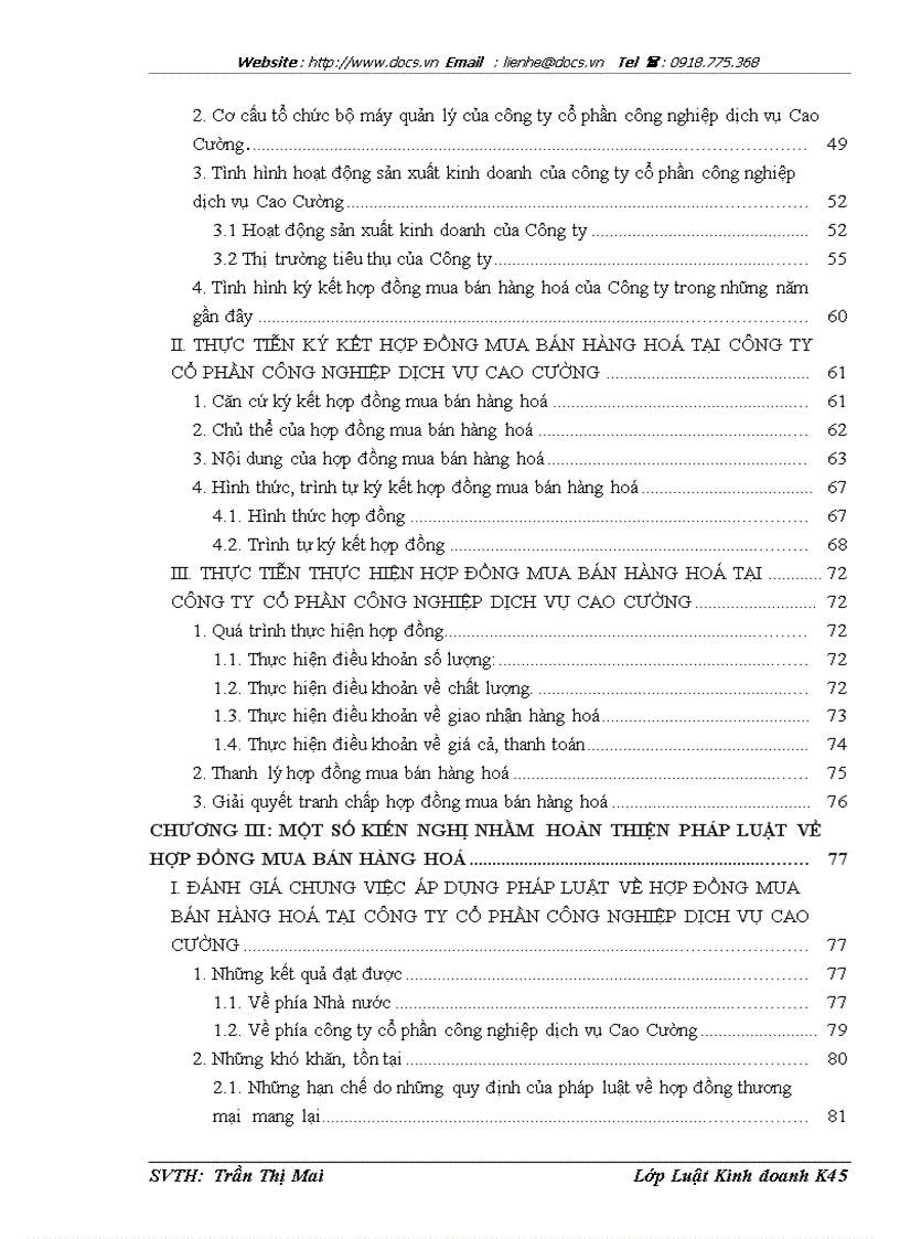 image for page Pháp luật về hợp đồng mua bán hàng hoá Thực tiễn áp dụng tại công ty cổ phần công nghiệp dịch vụ Cao Cường