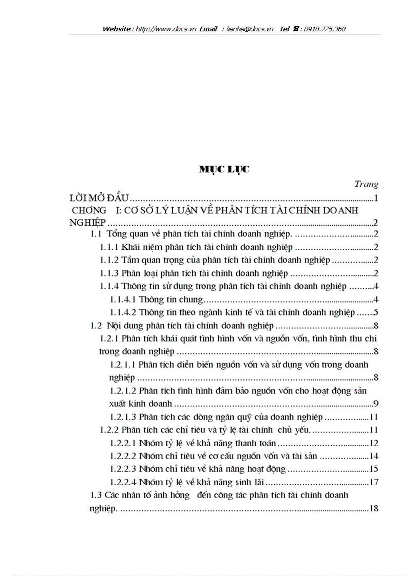 image for page Hoàn thiện công tác phân tích tài chính doanh nghiệp tại Công ty cổ phần tư vấn xây dựng thương mại công nghiệp Thăng Long