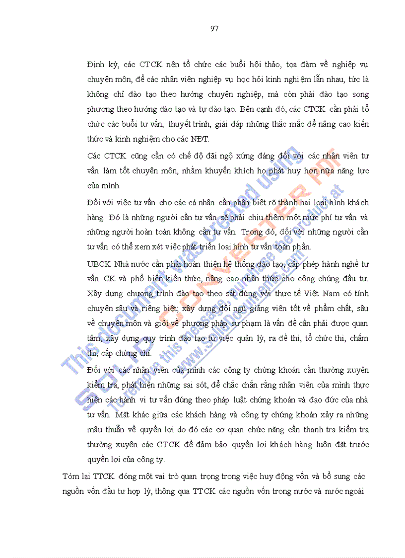 image for page Các giải pháp thúc đẩy sự phát triển bền vững của TTCK